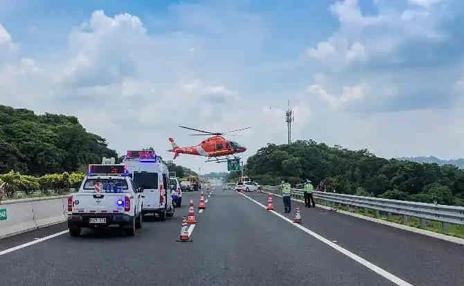 连山高速公路汽车救援案例